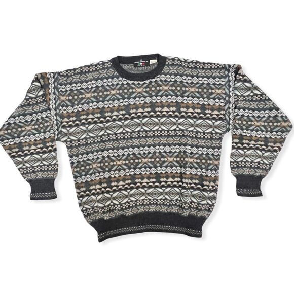 Vintage The Italian Sweater Co. Italian Wool Blend Sweater - Picture 1 of 8